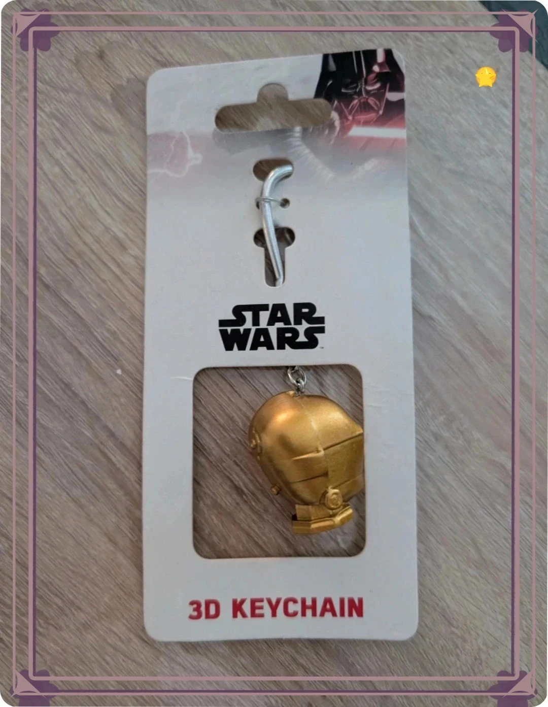 Porte-clés 3D Star Wars - C-3PO - Neuf sous blister